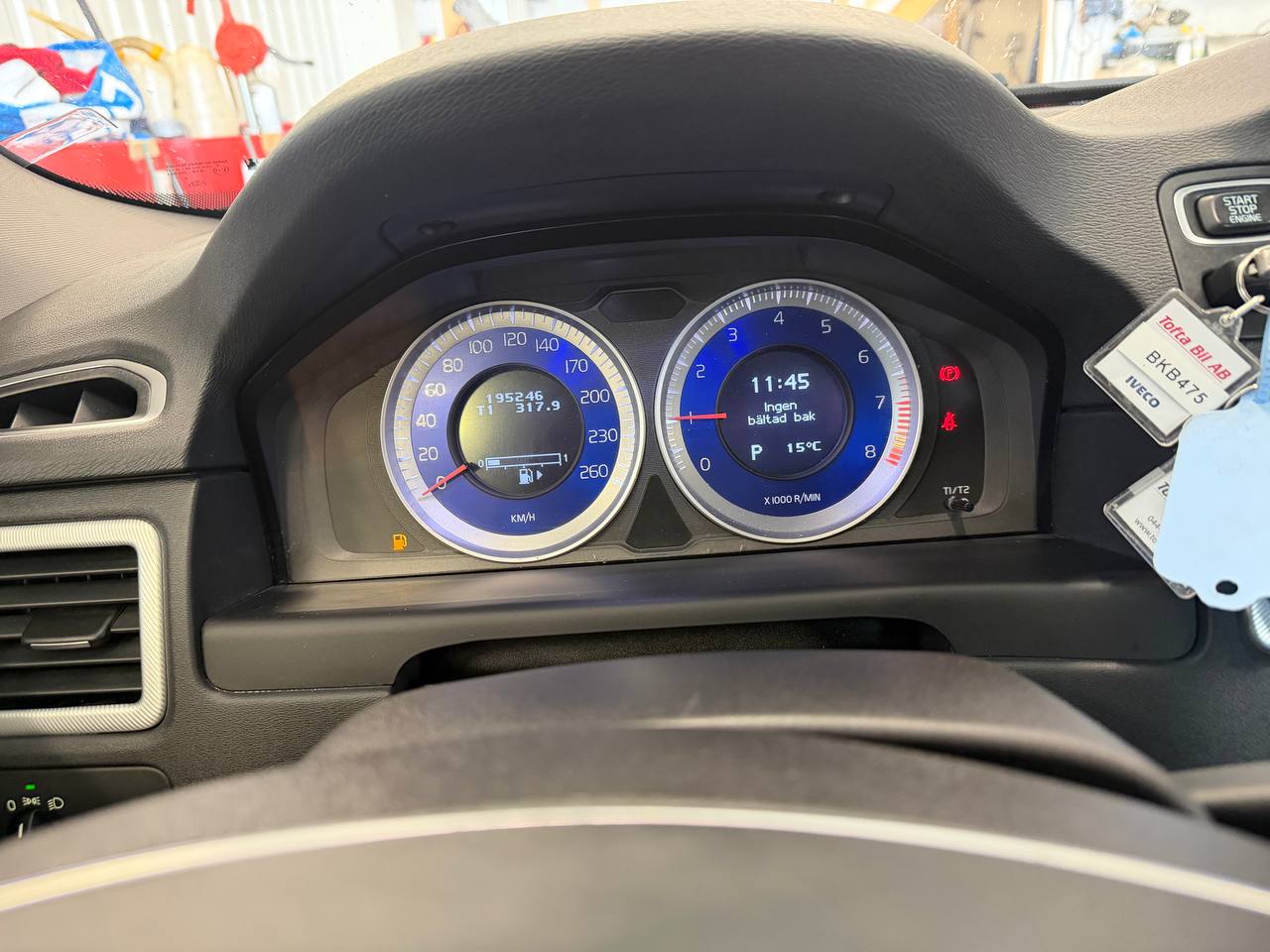 Volvo V70 T4 Powershift R-Design Euro 5 Dragkrok Kamremssats Bytt